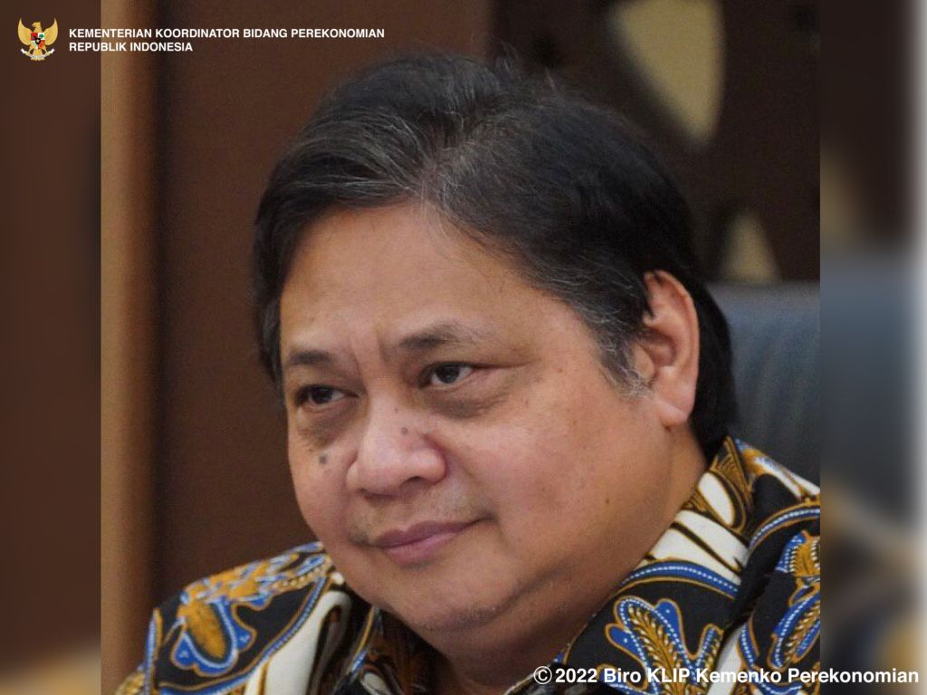 Menteri Koordinator Bidang Perekonomian Airlangga Hartarto