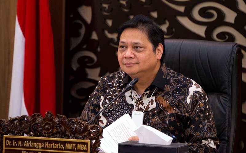 Menteri Koordinator (Menko) Bidang Perekonomian Airlangga Hartarto