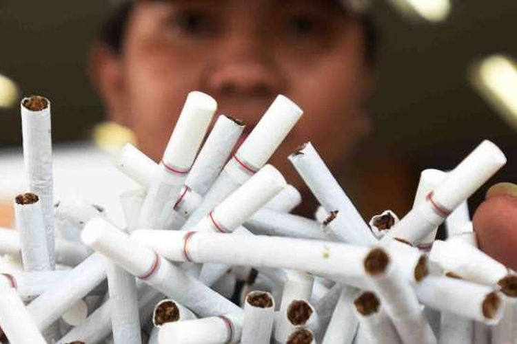 ILUSTRASI ROKOK ILEGAL