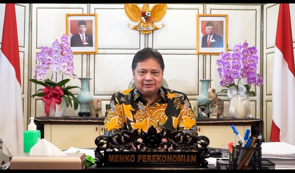 Menteri Koordinator Bidang Perekonomian Airlangga Hartarto