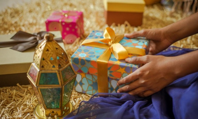 Ilustrasi Parsel Lebaran