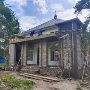 Musala Pemkab Konawe yang terletak di kompleks perkantoran setempat, dalam tahap rehab dengan anggaran Rp 429 juta.