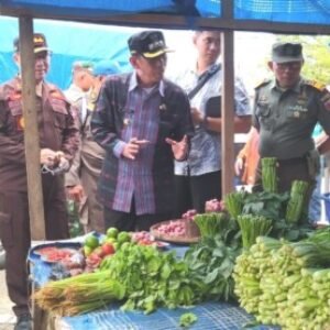 Pj. Bupati Buton Drs. Basiran (tenun ungu)