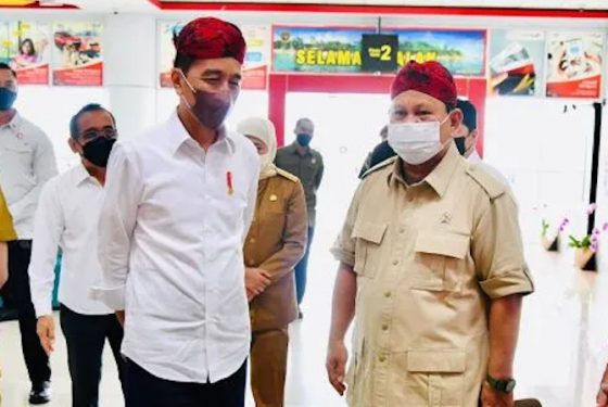Jokowi dan Prabowo Subianto (Setpres)