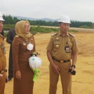 Pj.Wali Kota Kendari Asmawa tinjau pembangunan Inner Ringroad.3