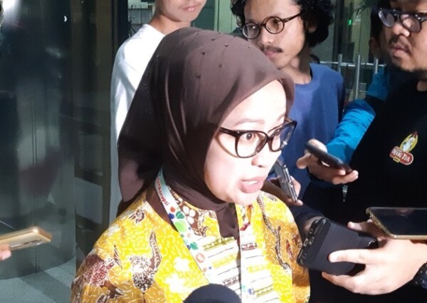 Juru bicara KPK Ipi Maryati mengatakan KPK mengundang Menteri Agama (Menag) Menteri Agama Yaqut Cholil Qoumas dan Kepala Badan Pelaksana Badan Pengelola Keuangan Haji (BPKH), Jumat (27/1), kemarin. (Muhammad Ridwan/JawaPos.com)