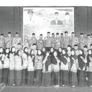 Para CPNS Pemkab Buteng yang telah menyandang status PNS.