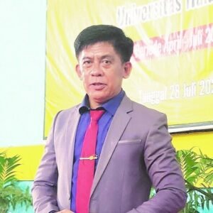 Kepala Bagian (Kabag) Hubungan Masyarakat (Hu-mas) UHO, La Ode Abdul Hamdan Hakim
