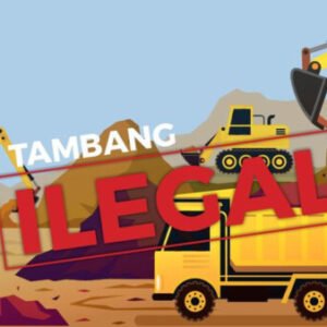 ilustrasi tambang ilegal