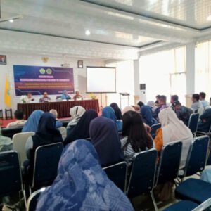 Suasana rapat kerja lingkup UMW Kendari tahun anggaran 2023/2024.