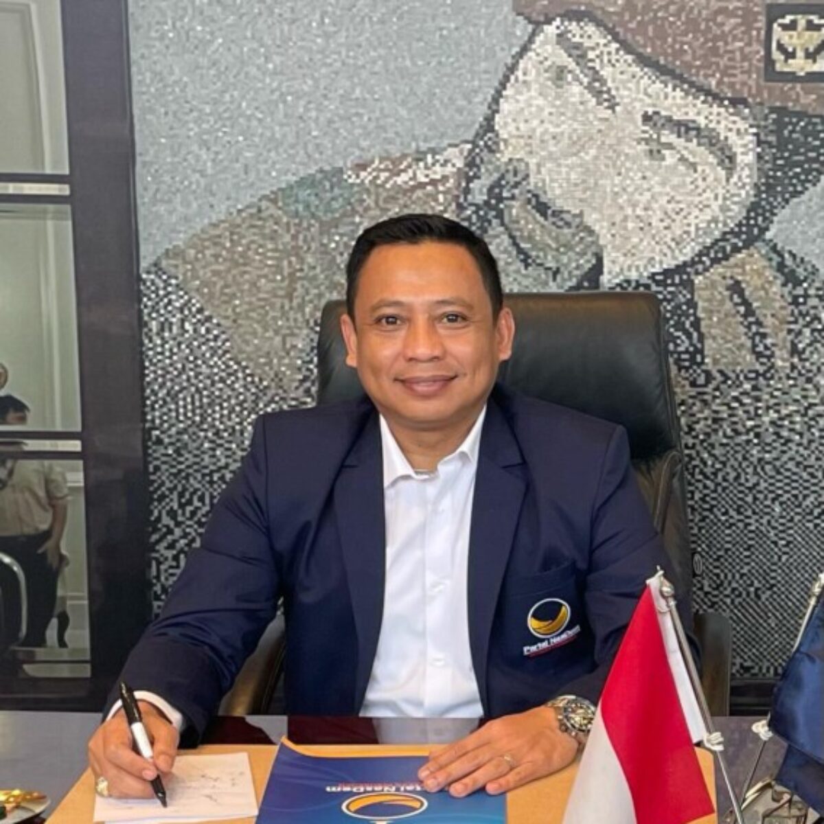 Dr. Andi Yuslim Patawari.,SSTPi.,MP.Wakil Rektor Universitas Jakarta juga politisi NasDem.