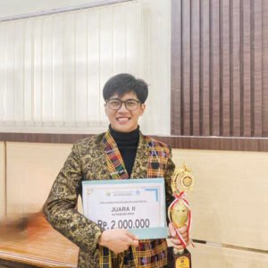 Mahasiswa FEBI IAIN Kendari, Taufiq Hermansyah.(HUMAS IAIN KENDARI)