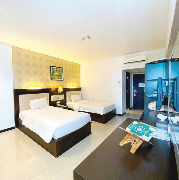 Salah satu room yang ditawarkan pada salah satu hotel di Sultra.(Dok Kendari Pos)