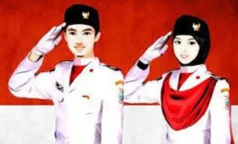 Ilustrasi-paskibraka